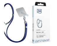 3mk Sznurek do Etui EasyClip Dark Blue (silver) - 1267324 - zdjęcie 2